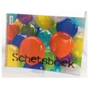 Schetsboek ballon 210x297 10st