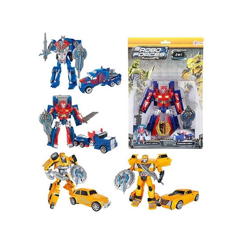 Toi Toys Roboforces changement robot voiture/camion 21x30cm