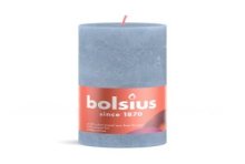 Bolsius Stompkaars 130/68 Rustiek Sky Blue-Lucht Blauw