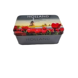 Boîte en métal Holland City 14x8,5x5,5cm