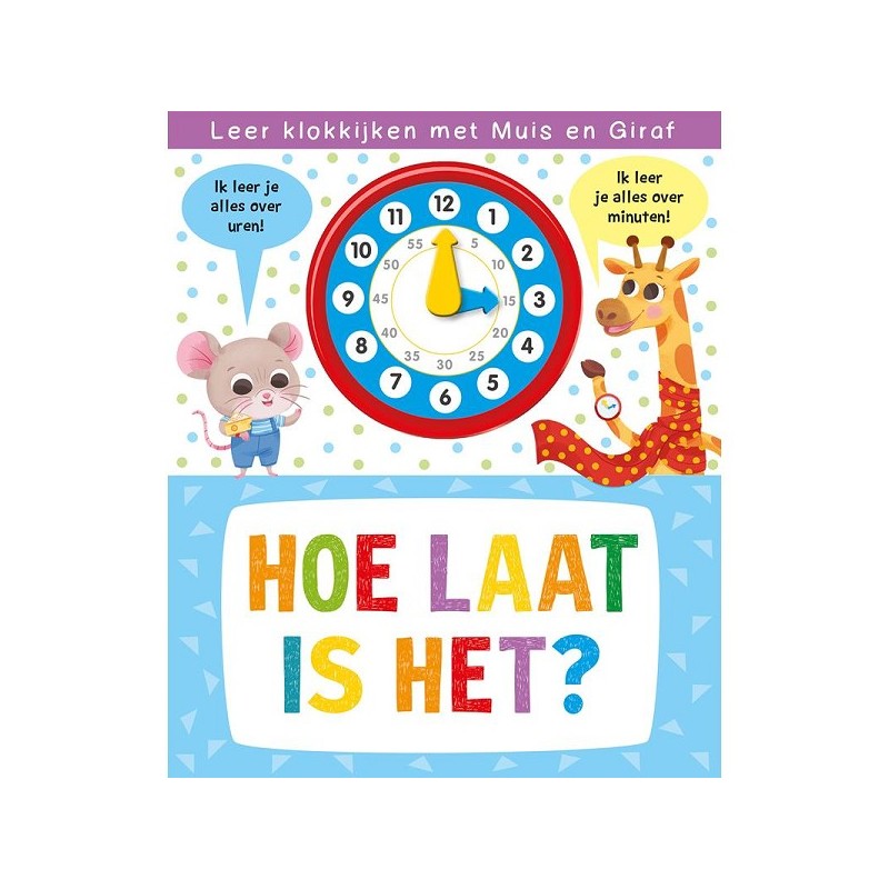 Livre d'horloge Rebo - Quelle heure est-il ?