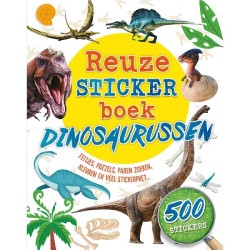 Rebo Livre d'autocollants géants Dinosaures