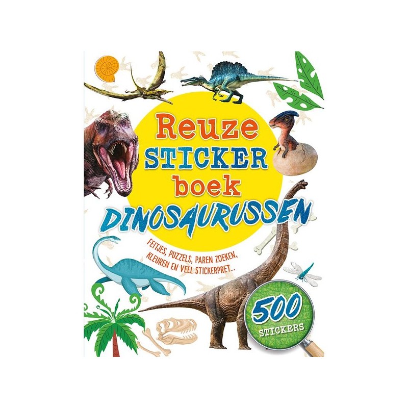 Rebo Reuzestickerboek Dinosaurussen