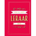 Rebo Pour le meilleur professeur de tous les temps - Livre cadeau