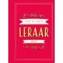 Rebo Pour le meilleur professeur de tous les temps - Livre cadeau