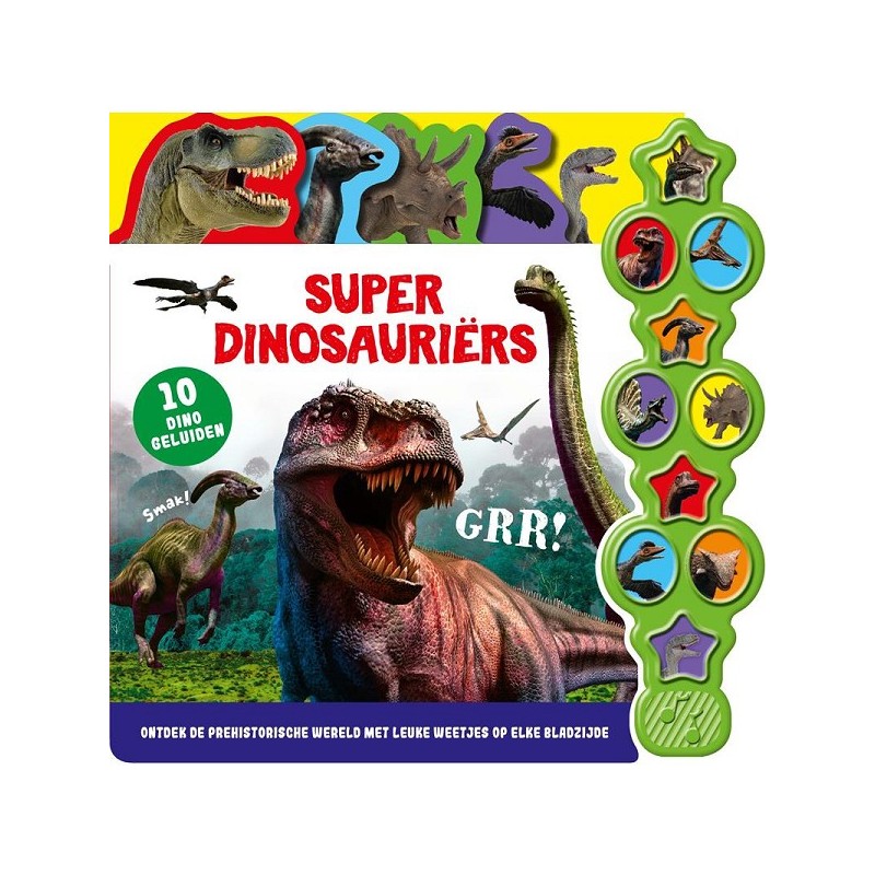 Rebo Geluidenboek Superdinosauriërs
