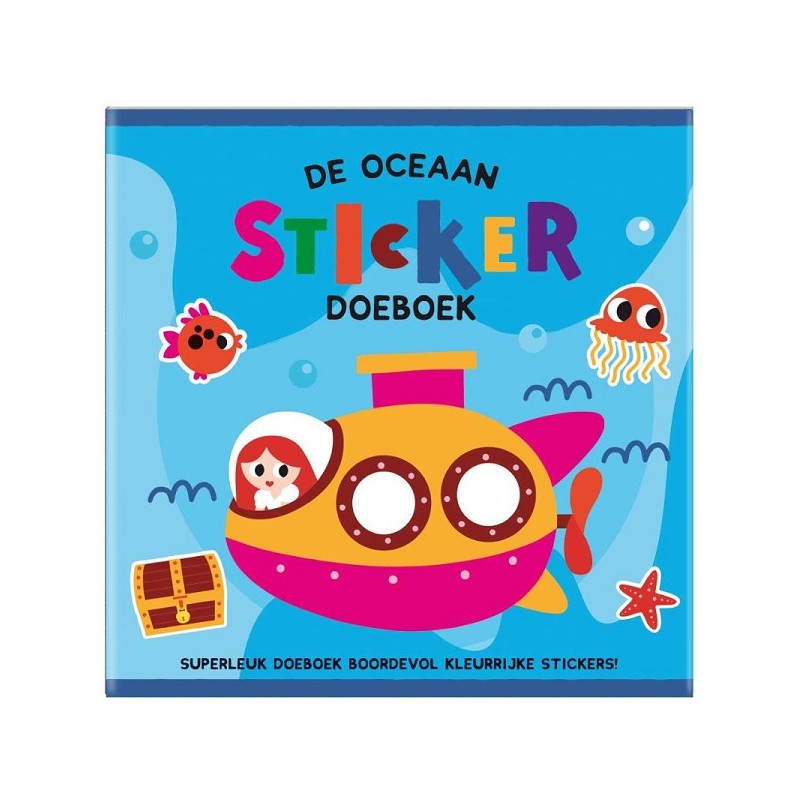 De oceaan sticker doeboek