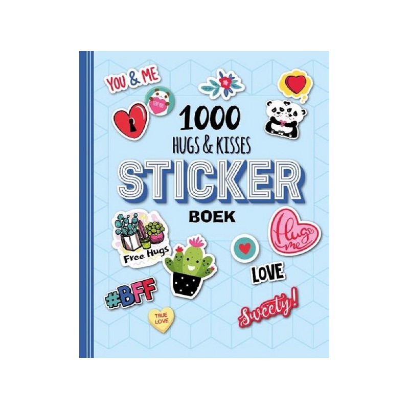 1000 Hugs & Kisses stickerboek