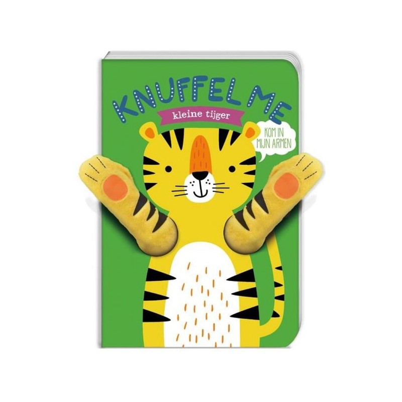 Hug Me - Petit tigre - Livre de lecture douce - livret cartonné