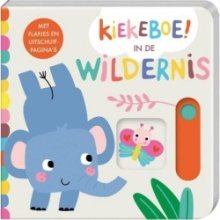 Kiekeboe! In de wildernis Voorleesboek Kartonboekje 12 Pagina's