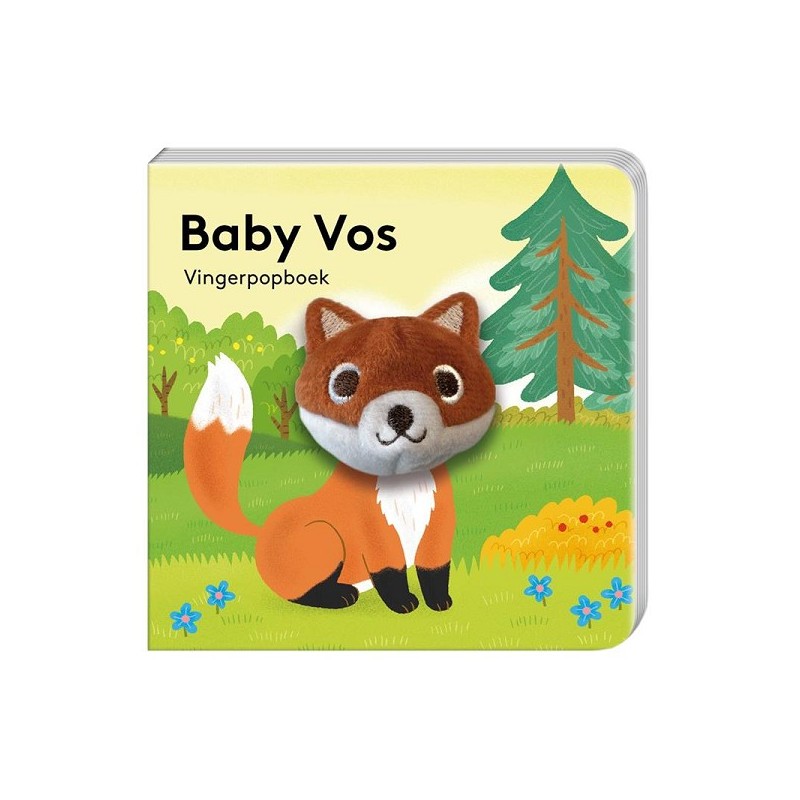 Vingerpopboekje - Baby vos