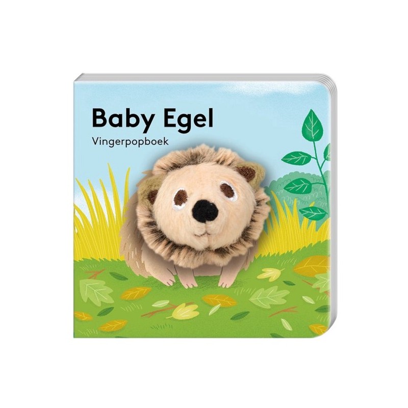 Vingerpopboekje - Baby egel