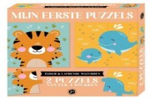 Mijn eerste puzzel - Tijger & lachende walvissen