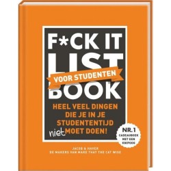 F*ck it list Voor studenten Hardcover