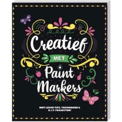 Kleurboek Creatief met paint markers 40 Pagina's