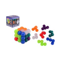 John Toy Magnetische magische kubus puzzel 6x6x6cm
