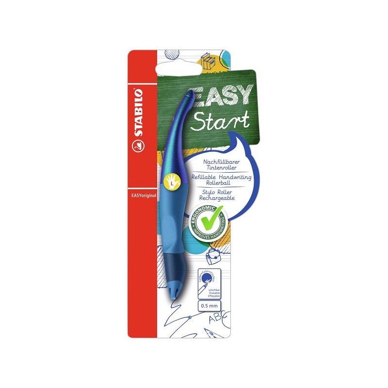 Stabilo Easy original holograph blauw Linkshandig