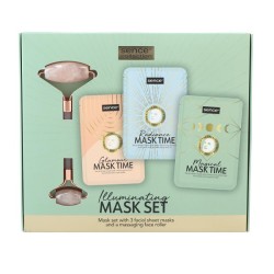 Sence Collection Coffret cadeau masque lumineux 4 pièces