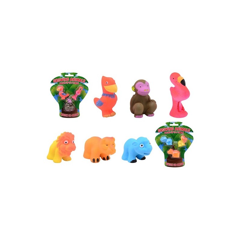John Toy Groeiende dieren 3 stuks op kaart