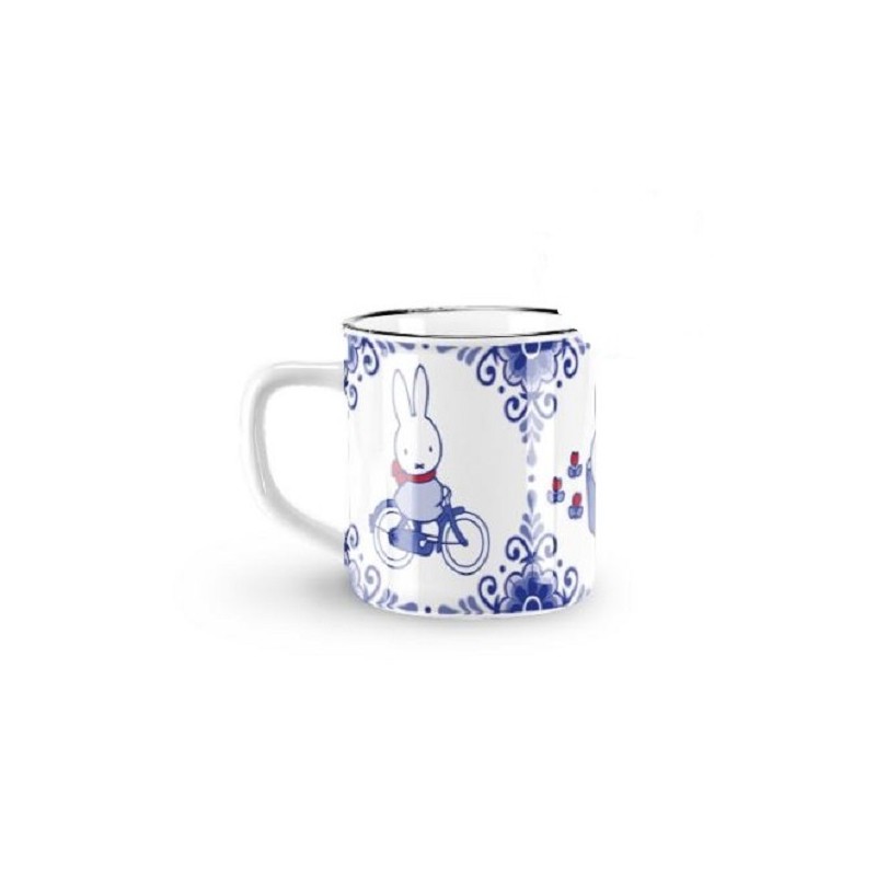 Mug Miffy souvenir bleu Ø8x7,5cm