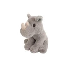 Paperdreams Knuffel Happy friends - Neushoorn 15x15x18cm