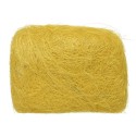 Decoris Décoration sisal L14-L5-H18cm emballé dans un sachet