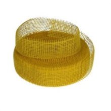 HBX natural living Ruban de jute 400x5cm jaune