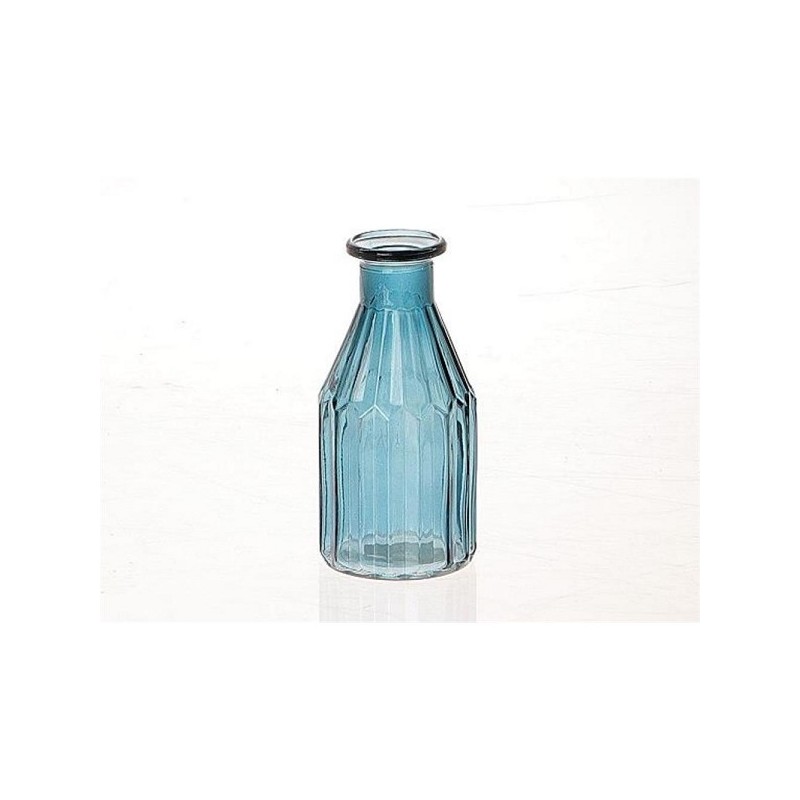 Vase Méridien Ø7,5xh16,5cm bleu
