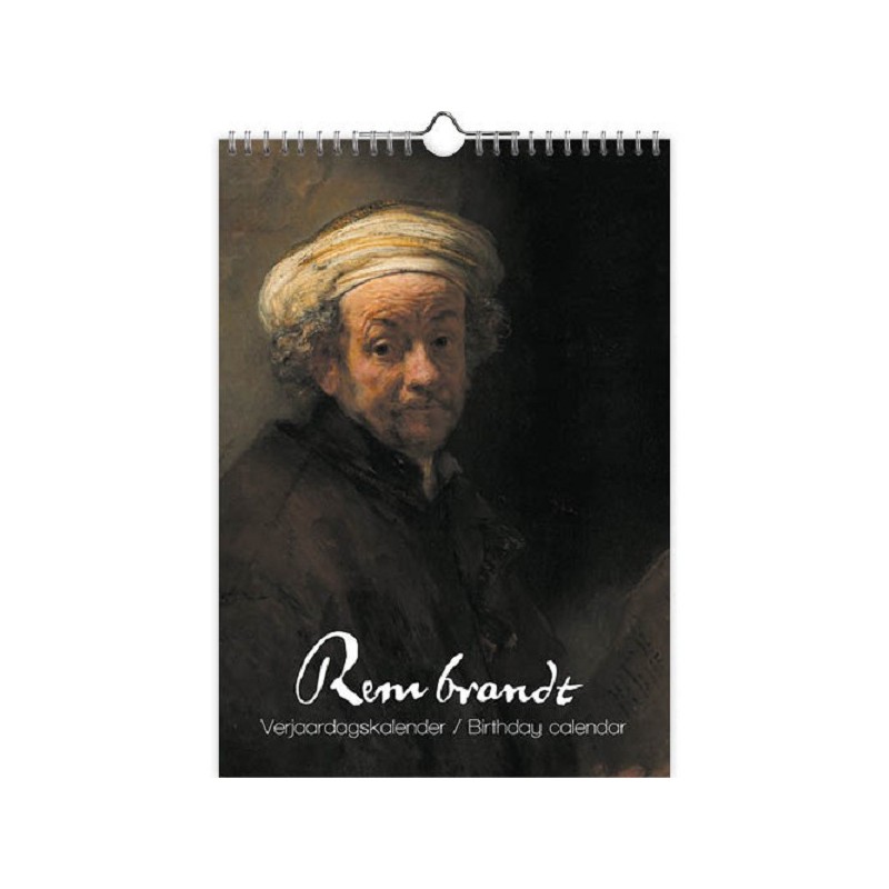 Rembrandt A4 Verjaardagskalender