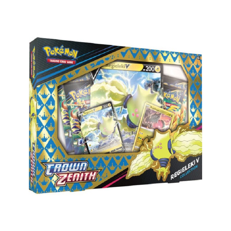 Pokémon TGC Crown Zenith Regidrago Regieleki V collection