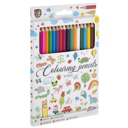 Coffret Grafix de 18 crayons de couleur dans une boîte