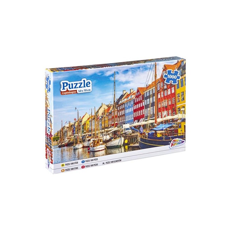 Grafix Puzzle Copenhague 1000 pièces 50x70cm