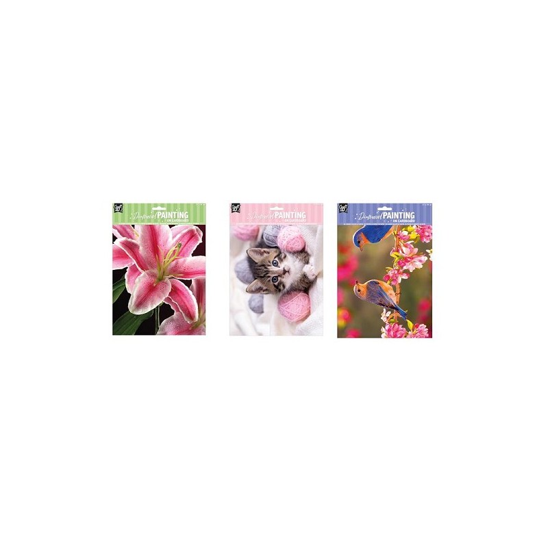Craft ID Diamond painting op karton A4