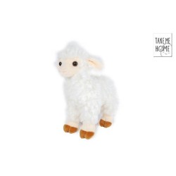 Peluche mouton Take Me Home blanche debout L 25cm