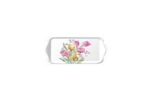 Ambiente Tray Melamine Tulips Bouquet 13x21cm