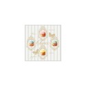 Ambiente Servetten Cream Puffs 33x33cm