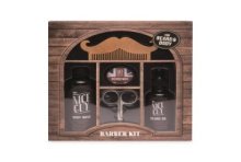 SourceBalance 'M. Coffret cadeau barbe Nice Guy 5 pièces avec ciseaux