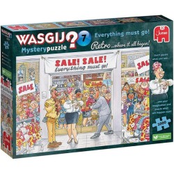 Jumbo Wasgij puzzel Retro Mystery 7 1000 stukjes -Everything must go on