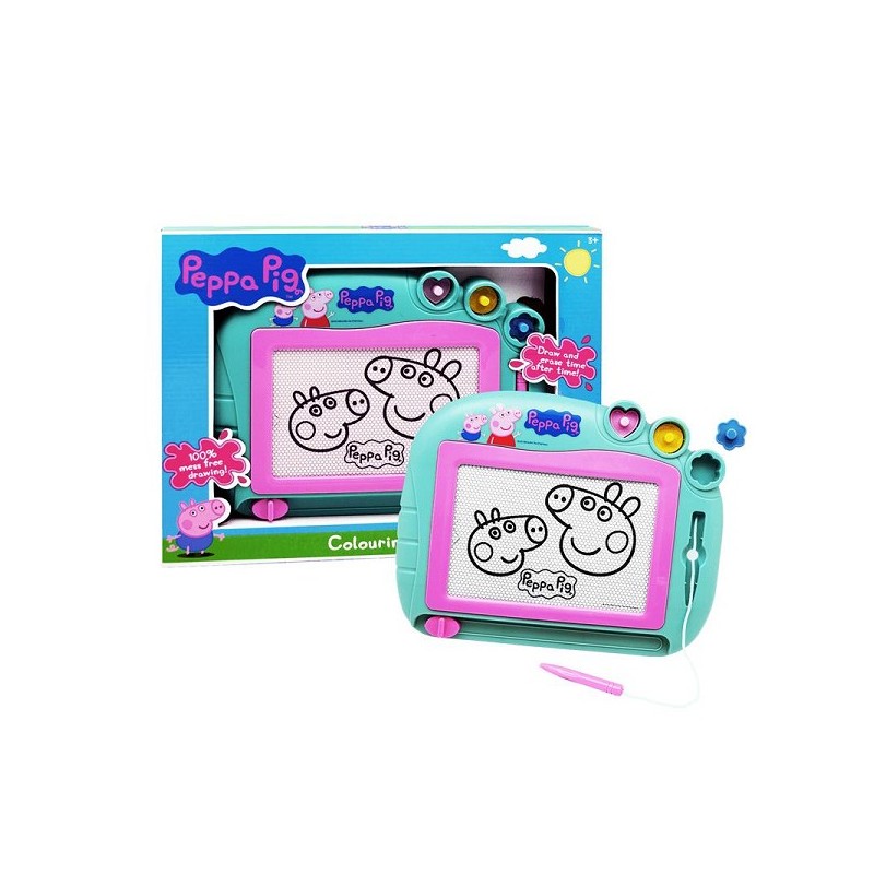 Toi Toys Peppa Pig Magnetisch tekenbord incl pen+vormen