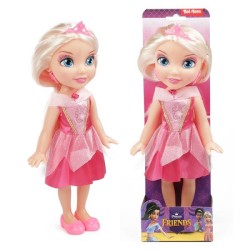 Toi Toys Poupée Princesse Friends 30cm rose