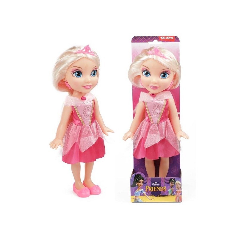 Toi Toys Poupée Princesse Friends 30cm rose