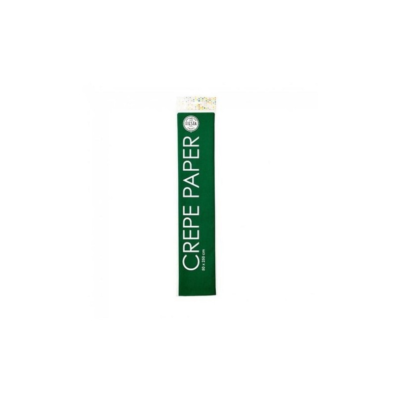 Crepepapier 50x250cm kerstgroen pak a 12 rol