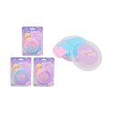 John Toy Puff glitter slijm op blisterkaart