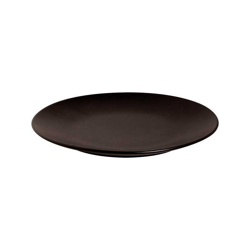 Mammoet Moon assiette 27,5 cm noire boîte de 6 pièces