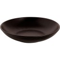 Mammoet Moon assiette creuse 21,5 cm noire boîte de 6 pièces