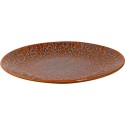 Palmer assiette Magmatic 21cm coupe marron boite de 6 pièces