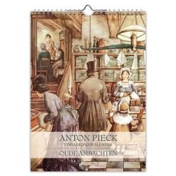 Anton Pieck 'Oude Ambachten' verjaardagskalender 18x25cm