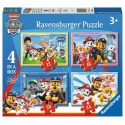 Ravensburger Paw Patrol 4-in-1 puzzel
