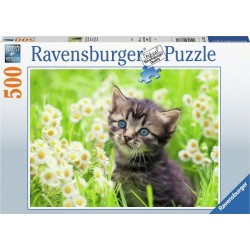 Ravensburger Katje in de wei puzzel 500 stukjes