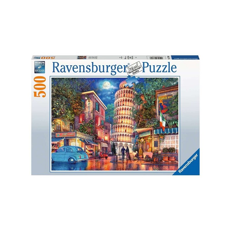 Ravensburger Avond in Pisa puzzel 500 stukjes